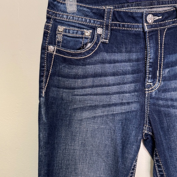 Miss Me Jeans Angelic Haven Skinny Mid-Rise  Style M5082S107 Size 30 - Picture 4 of 12